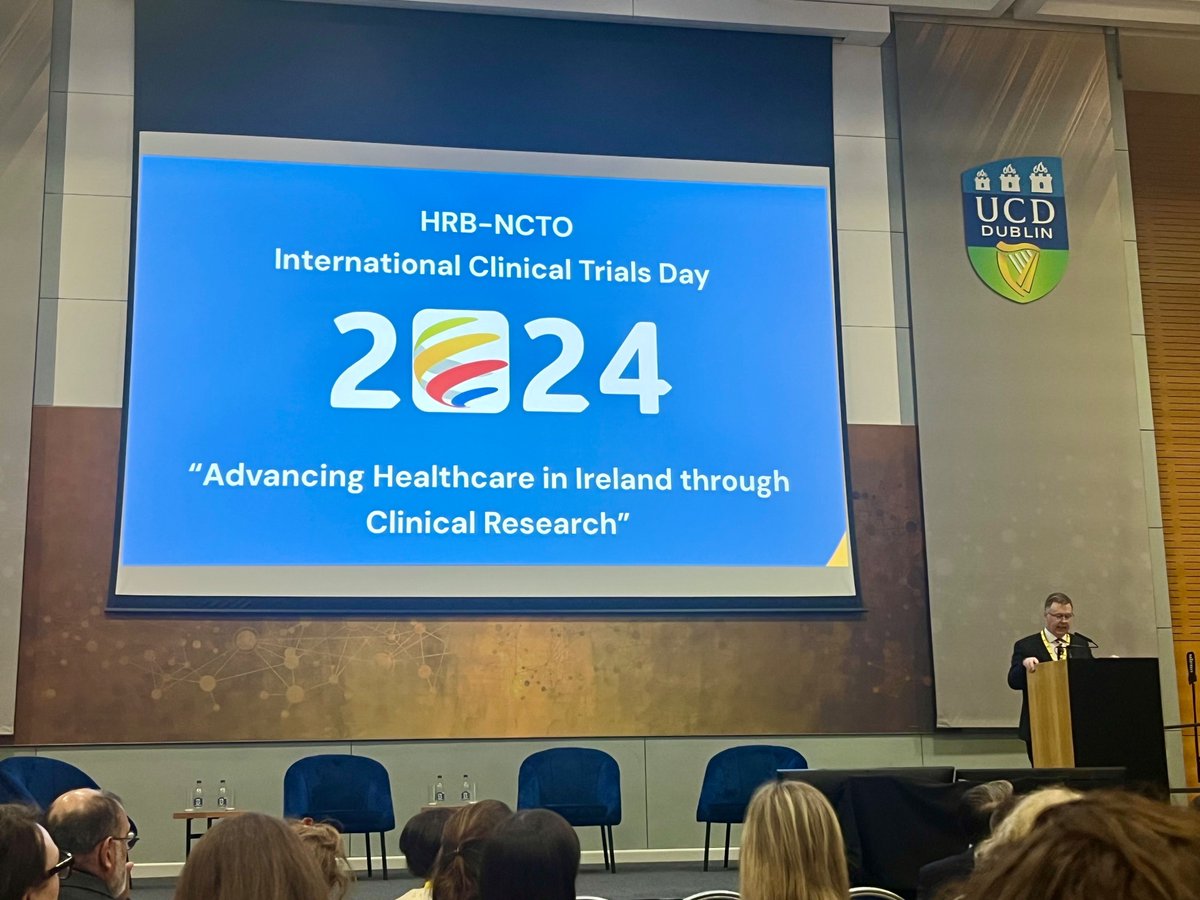 Looking forward to a great day meeting colleagues, making new connections and learning about all things Clinical Trials. #ICTD2024 @HRB_NCTO @drnire