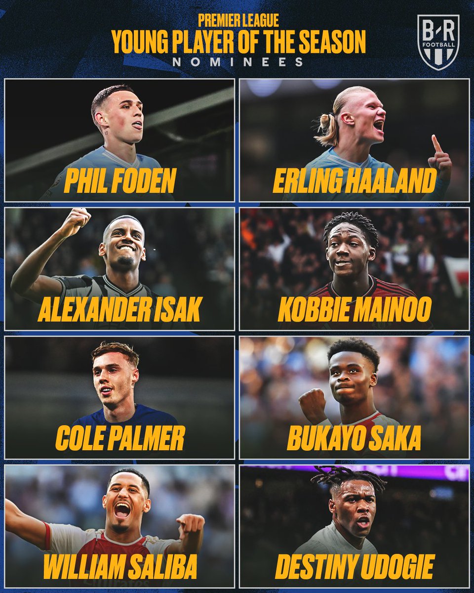 The 2023-24 Premier League Young Player of the Season nominees are in ✨