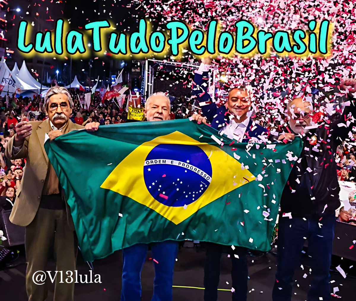 Bom dia Boa quinta feira pra todos nós amém Deus abençoe sempre 🙏 🙏 🙏 @LulaOficial @V13lula Democracia sempre Faz o L #LulaTudoPeloBrasil #MML