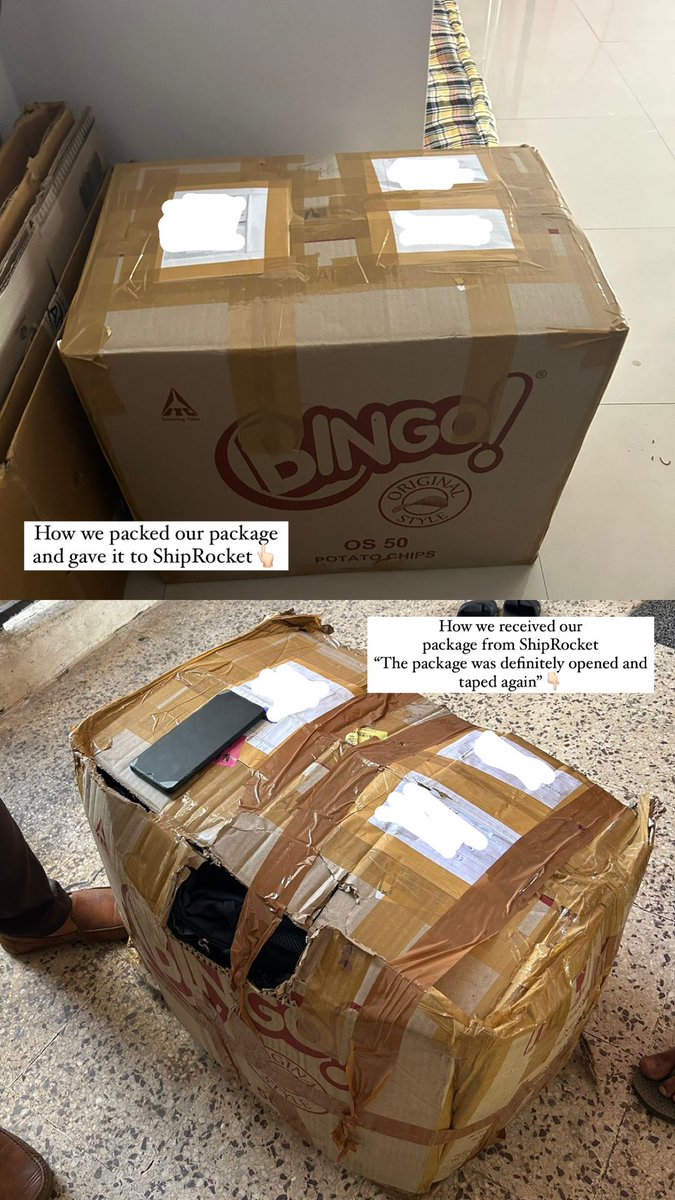 Please refrain from using ShipRocket services see yourself how they pick up a customer’s package and how they deliver it after 15 days of back and forth.

#worstcustomerexperience #pathetic 

@saahilbigfoot @ShiprocketIndia @ShiprocketCare