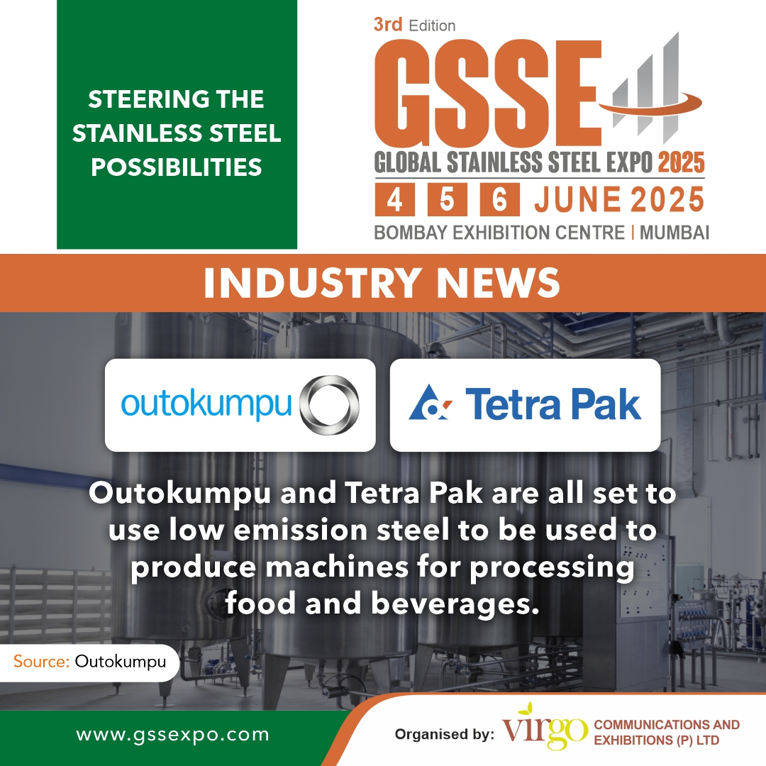 Taking another impressive step towards #sustainability, @Outokumpu partners with @tetrapak to use low-emission #stainlesssteel as a material for all models in Tetra Pak’s homogenizer line in #Europe from June 2024.