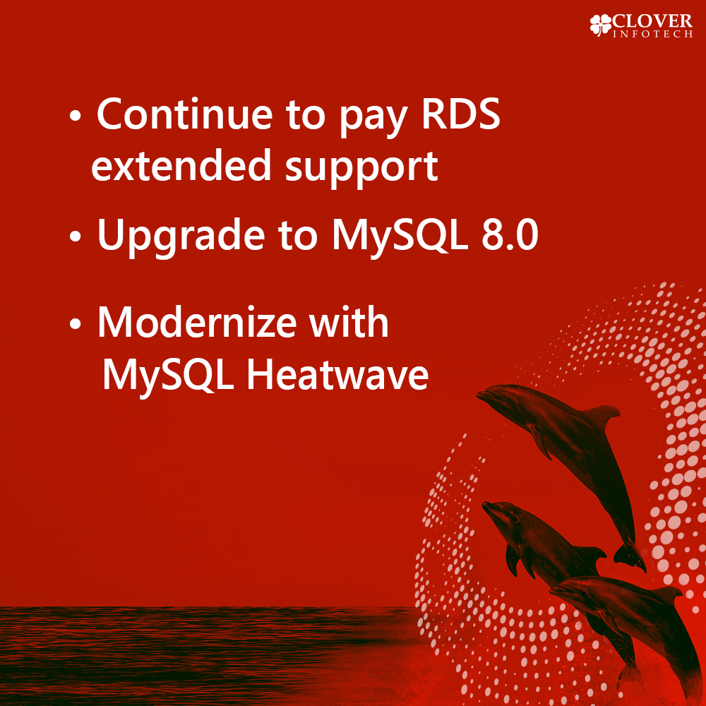 _CloverInfotech's tweet image. #MySQLThursday:💡@Amazon RDS users operating on #MySQL 5.7 are being automatically enrolled in the Amazon RDS Extended Support & the users will incur higher charges for the same
Swipe to know your options are >>
Read👉tinyurl.com/mxesmbs2
#opensource #oracle #mysql @Oracle