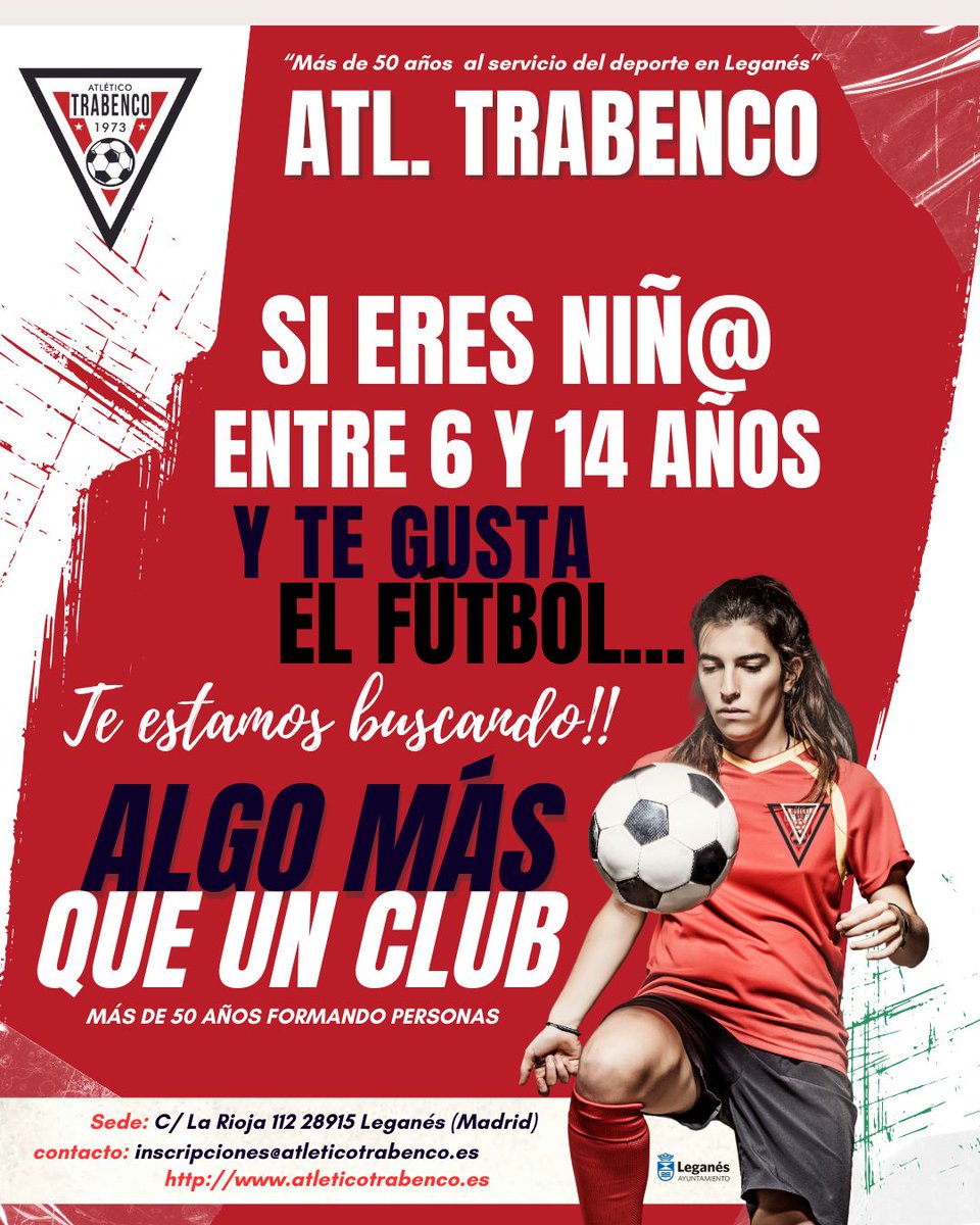 🚨🚨 𝗜 𝗠 𝗣 𝗢 𝗥 𝗧 𝗔 𝗡 𝗧 𝗘 ​​​​​🚨🚨

👺 Los duendes informáticos nos han jugado una mala pasada y no nos han llegado los correos de las inscripciones al buzón.

➡️ Enviadnos las solicitudes de nuevo 🙏🏻 

Contacto: inscripciones@atleticotrabenco.es