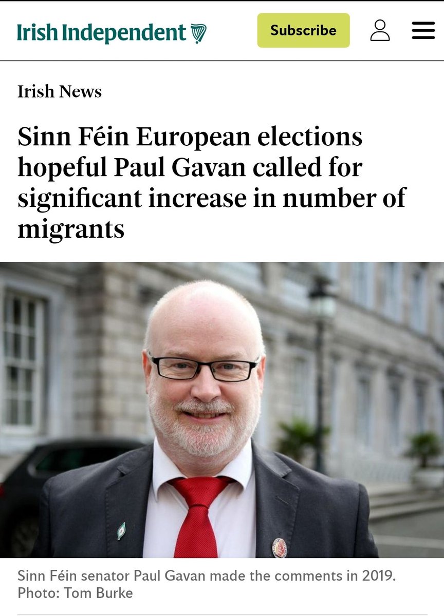 Sinn Féin want more immigrants. #GetThemOut #IrelandBelongsToTheIrish