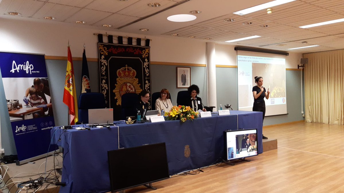 AMIFP1's tweet image. Es fundamental que se generen protocolos de intervención #policial con formaciones especializadas en diferentes discapacidades para poder erradicar la violencia sexual. Lo cuenta @AngelesConfe en este #IVForoAmifpDiscapacidad