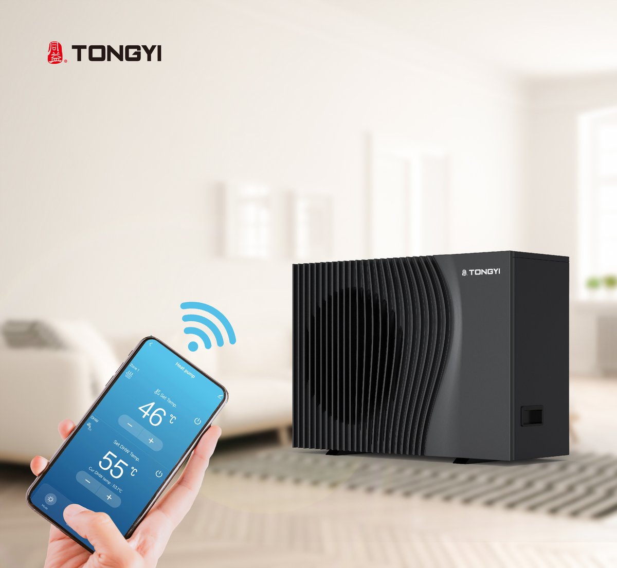 HeatPumpTONGYI's tweet image. From setting the ideal temperature to monitoring energy usage, it&apos;s all at your fingertips.  Take control with our controller’s customizable settings. Welcome to a smarter, cozier and more efficient home! 🏡

For more information: tongyiheatpump.com/competitive-ad…
#SmartHome #WiFiControl