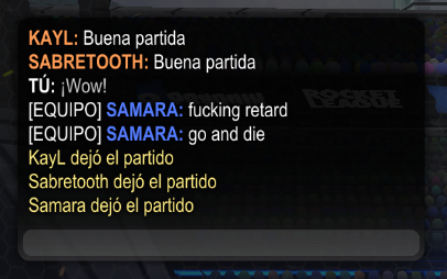 No hay bans en Rocket League. Los reportes no funcionan. No me sale el cartel de se ha baneado a alguien desde hace 1 mes.