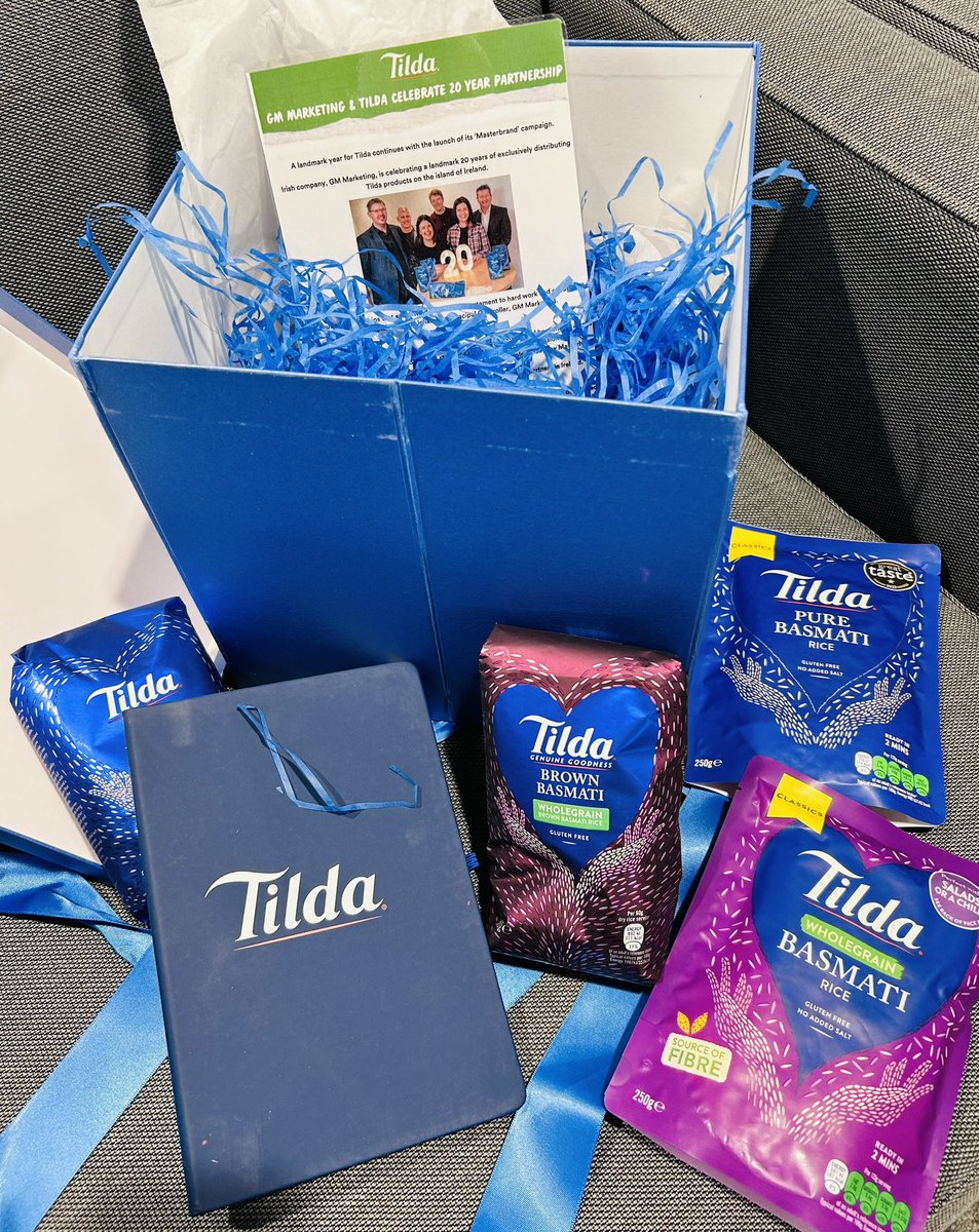 Denise Watson (@sportyneesy) on Twitter photo Congratulations ๐ <a href="/Tildarice/">Tilda Rice</a> celebrating 20 years in Ireland. Good luck ๐ค with the new #Masterbrand campaign <a href="/ElevatorPM/">Elevator PM</a> <a href="/Michael_Mc_Cror/">Michael McCrory</a> <a href="/gmmireland/">GM Marketing</a> ๐ฅณโค๏ธ Congratulations ๐ <a href="/Tildarice/">Tilda Rice</a> celebrating 20 years in Ireland. Good luck ๐ค with the new #Masterbrand campaign <a href="/ElevatorPM/">Elevator PM</a> <a href="/Michael_Mc_Cror/">Michael McCrory</a> <a href="/gmmireland/">GM Marketing</a> ๐ฅณโค๏ธ