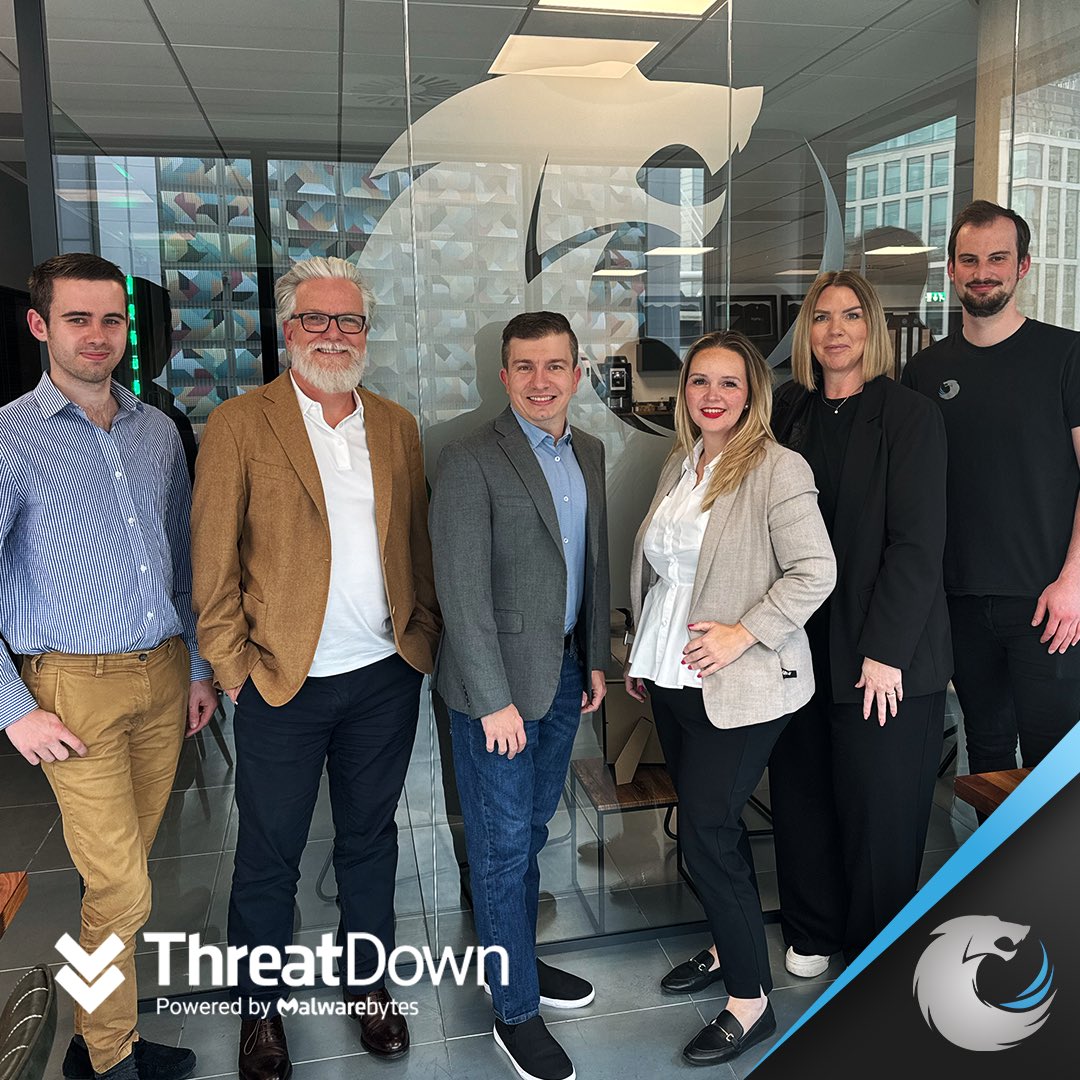 Huge thank you to Brian and Carla from @Threat_Down / @Malwarebytes for making the journey to visit PureCyber Ltd HQ in Cardiff! Extended post here 👉 linkedin.com/posts/purecybe… #PureCyberDefence #ThreatDown #Malwarebytes