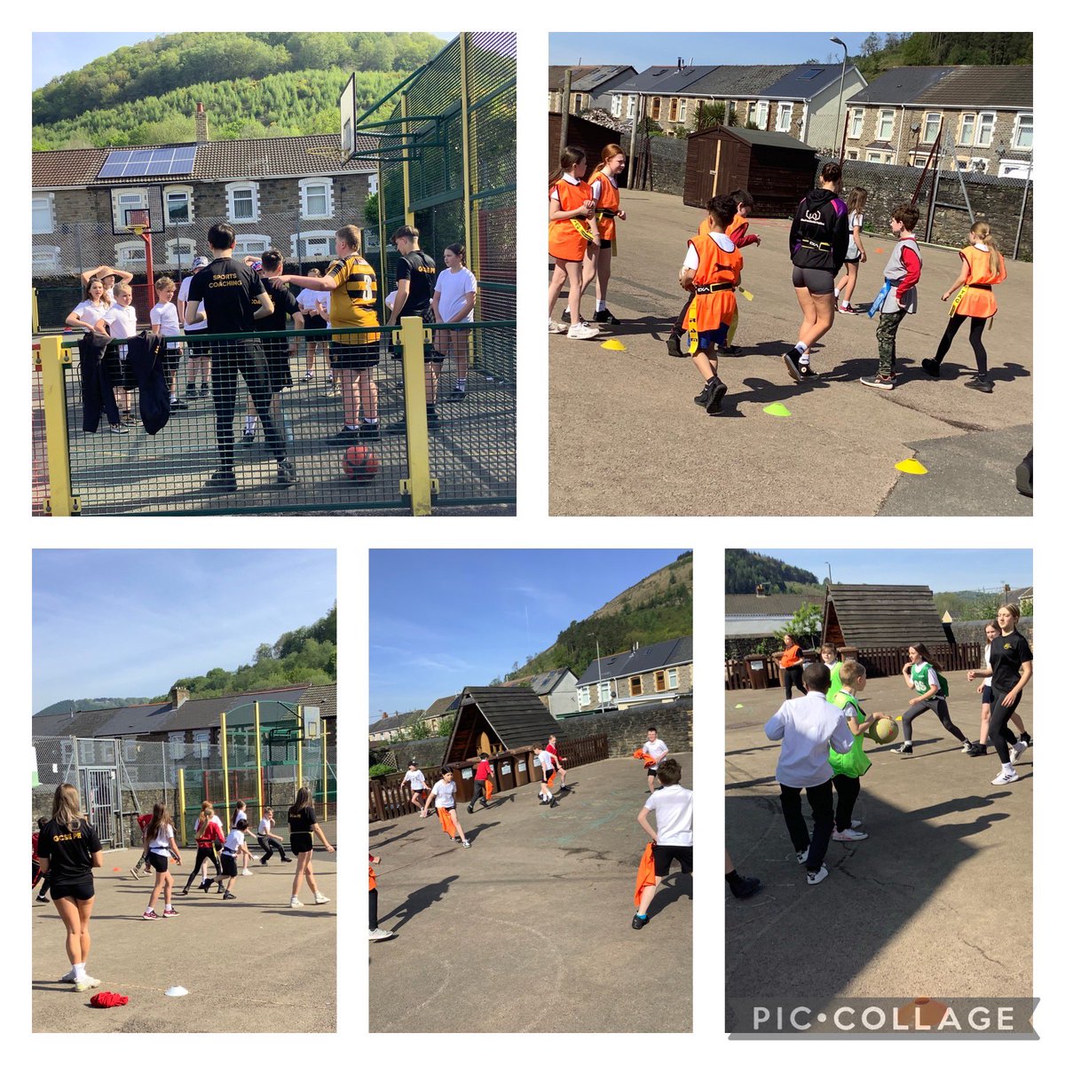 Diolch yn fawr to the Year 10 GCSE students who came to teach our Year 5 and 6 pupils this morning. They had a great time! <a href="/RCCS_MrKnottPE/">Mr Knott</a> <a href="/RCCS_Rugby/">RCCS Rugby 🏉</a> <a href="/waunfawrps/">Waunfawr Primary 🏴󠁧󠁢󠁷󠁬󠁳󠁿</a> <a href="/HeadWaunfawrPS1/">Mrs M Armishaw 🏴󠁧󠁢󠁷󠁬󠁳󠁿🇳🇿</a>