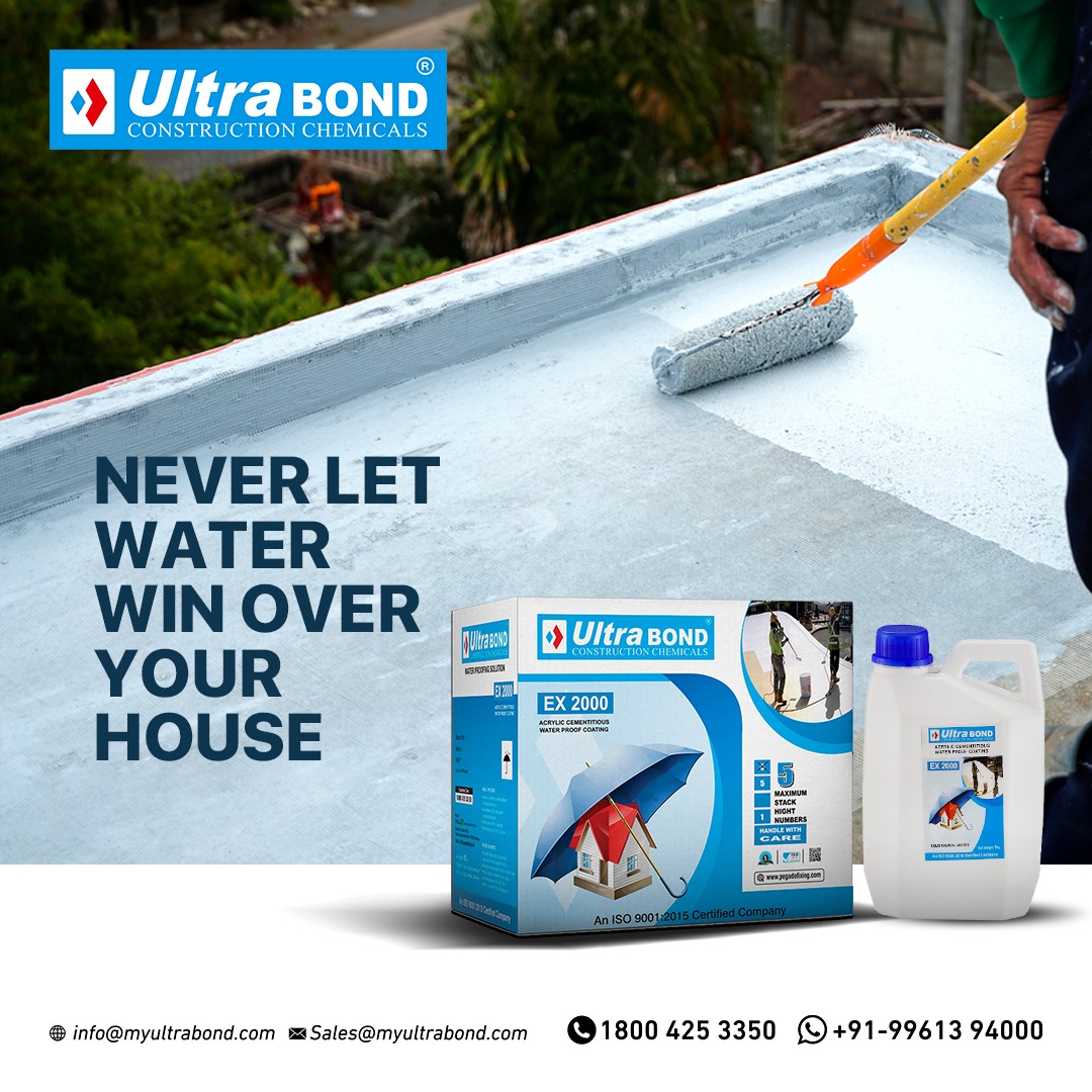 Don't let leaks and water damage dampen your spirits. UltraBond Waterproof Coating provides a long-lasting, easy-to-use shield against water intrusion, keeping your home safe and dry. Upgrade your waterproofing today!

#ultrabond #ex2000 #waterproofcoating