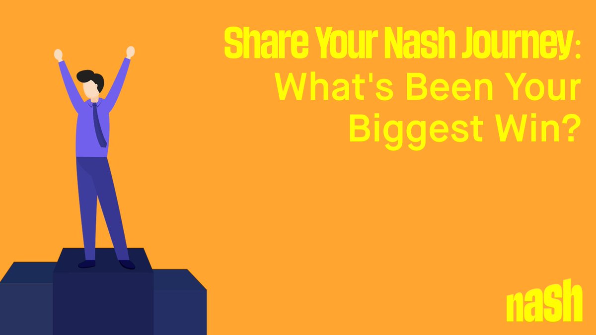 Embark on a journey of success with Nash and share your proudest moments! Whether it's a profitable trade, mastering a new feature, or achieving a personal milestone, we want to celebrate your victories together. 🚀💬✨ 👉 nash.io #cryptosuccess #blockchain
