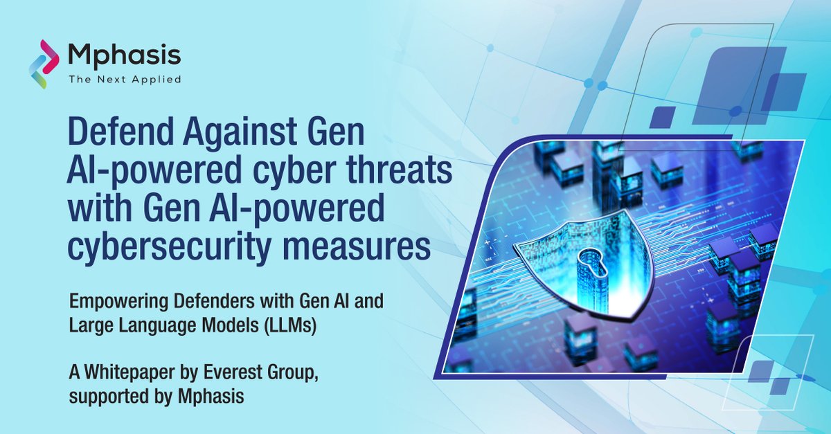 What are the risks that #GenAI poses to cyber security and how do you stand to benefit from its adoption? This whitepaper explores the delicate balance of Gen AI adoption in #cybersecurity and the powerful armor it offers defenders to ward off potential attacks. The authors