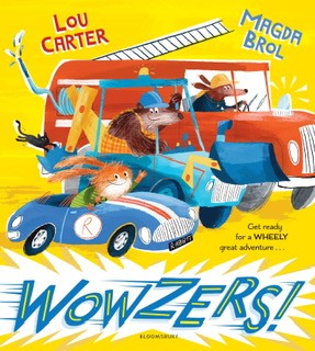 GO 'WOWZERS' HAPPY PUBLICATION DAY. Get ready to race off on a hilarious adventure, all about the value of friendship and helping others. It's a read aloud, laugh out loud book.