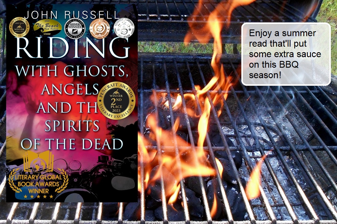 Need an exciting summer read?  Click the link to buy your copy today:

amazon.com/dp/1977233287/…

#johnrussell #awardwinningauthor #beachread #awardwinningbook #summerreading #psychic #motorcycle #travel #Adventure #ghoststories #paranormal #ufos #UAPs