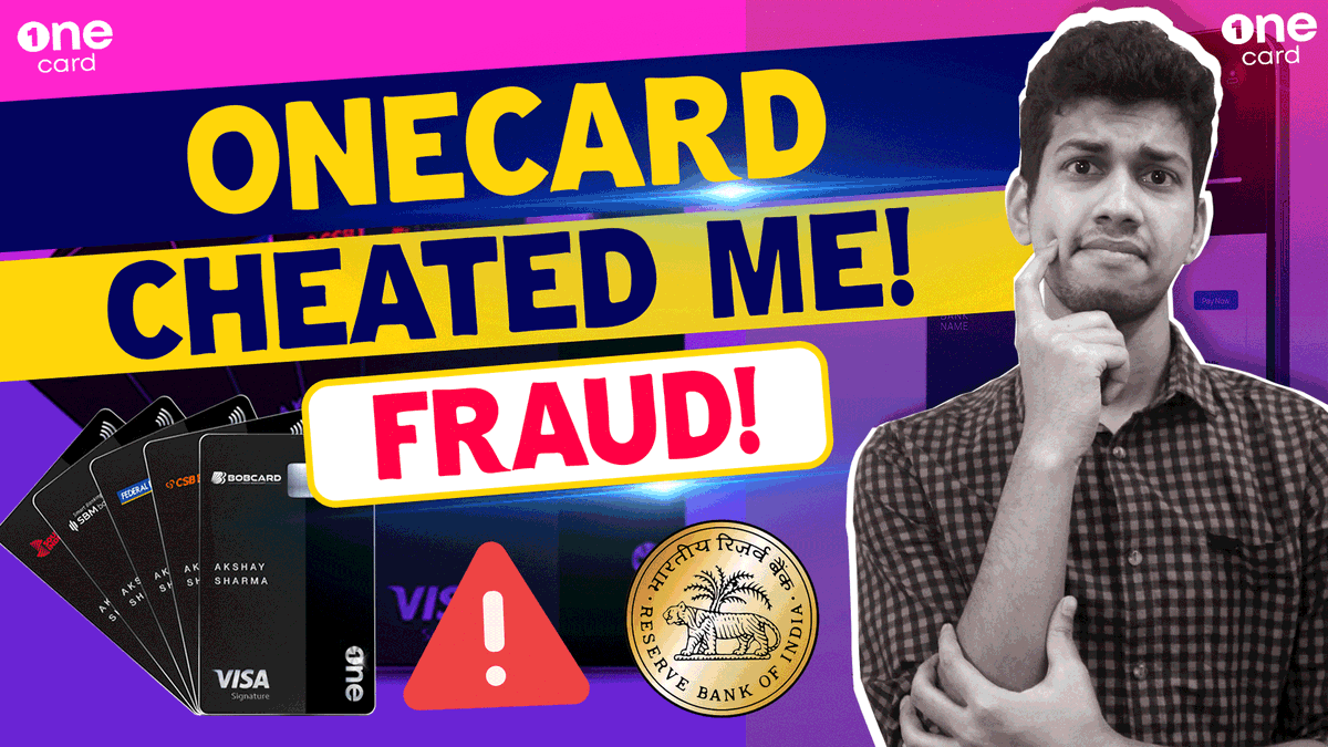 DekhReview's tweet image. RBI Ombudsman Helped ME - OneCard &amp;amp; SBM Bank Cheated Me With ₹1699 - OneCard Big Fraud Solved By RBI | @DekhReview 

Link : youtu.be/wecI2BbNfHk

Like, Share And Subscribe Our Channel ❤️❤️

#rbi #rbiguidelines #onecardcreditcard