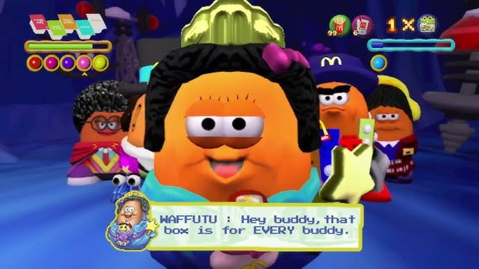 McNuggetBuds's tweet photo. An interview? Ha-ha, what about a video game?! Your interview, @Mayor_McCheesee, will be watched and forgotten, but a game featuring us will be played by generations! 🎮 https://t.co/rcUbPlFop9