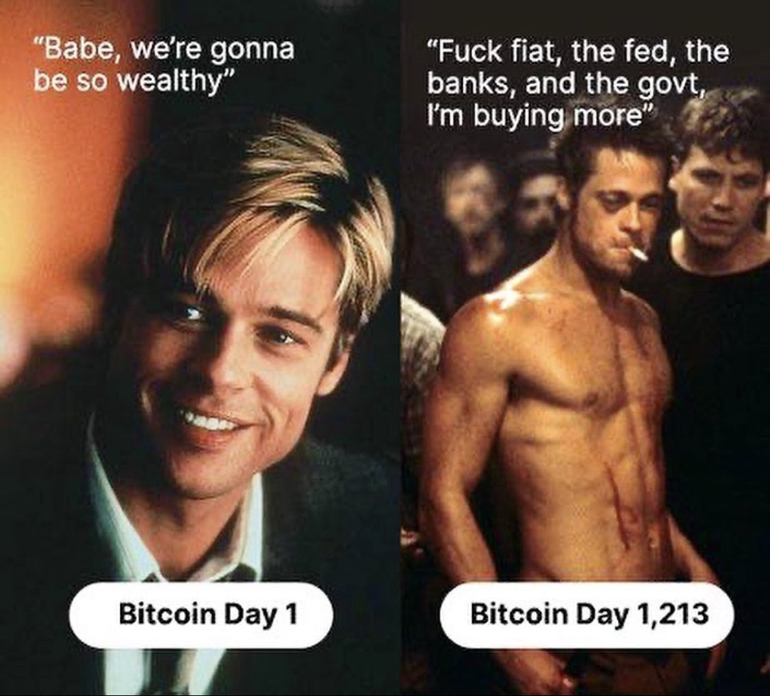 Nothing stops this train. #Bitcoin