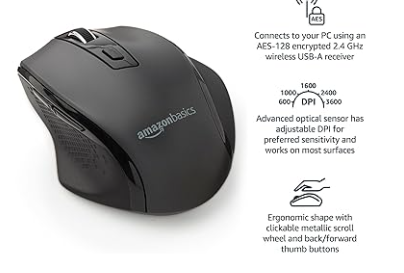 Ergoprise's tweet photo. Upgrade your comfort and productivity with our Ergonomic Wireless Mouse - revolutionize your workspace today!

🔥AmazonBasics Ergonomic Wireless Mouse🔥
Now: $12.82     4.4⭐️
Enter here: https://t.co/i7kZ6I14Rn
#Ergoprise #officeitems #mouse #ads https://t.co/LTBX33EJJM