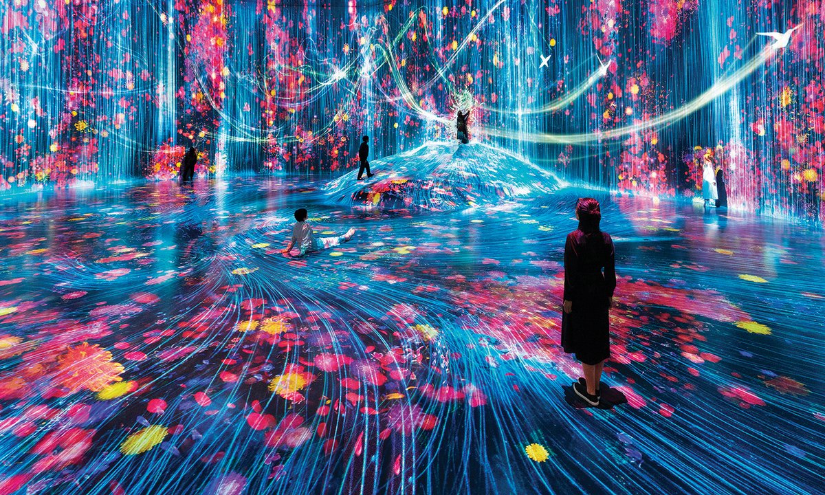 In Tokyo, teamLab's giant new immersive space opens glittering portals of the imagination dlvr.it/T6dX1v #Art #ArtLovers
