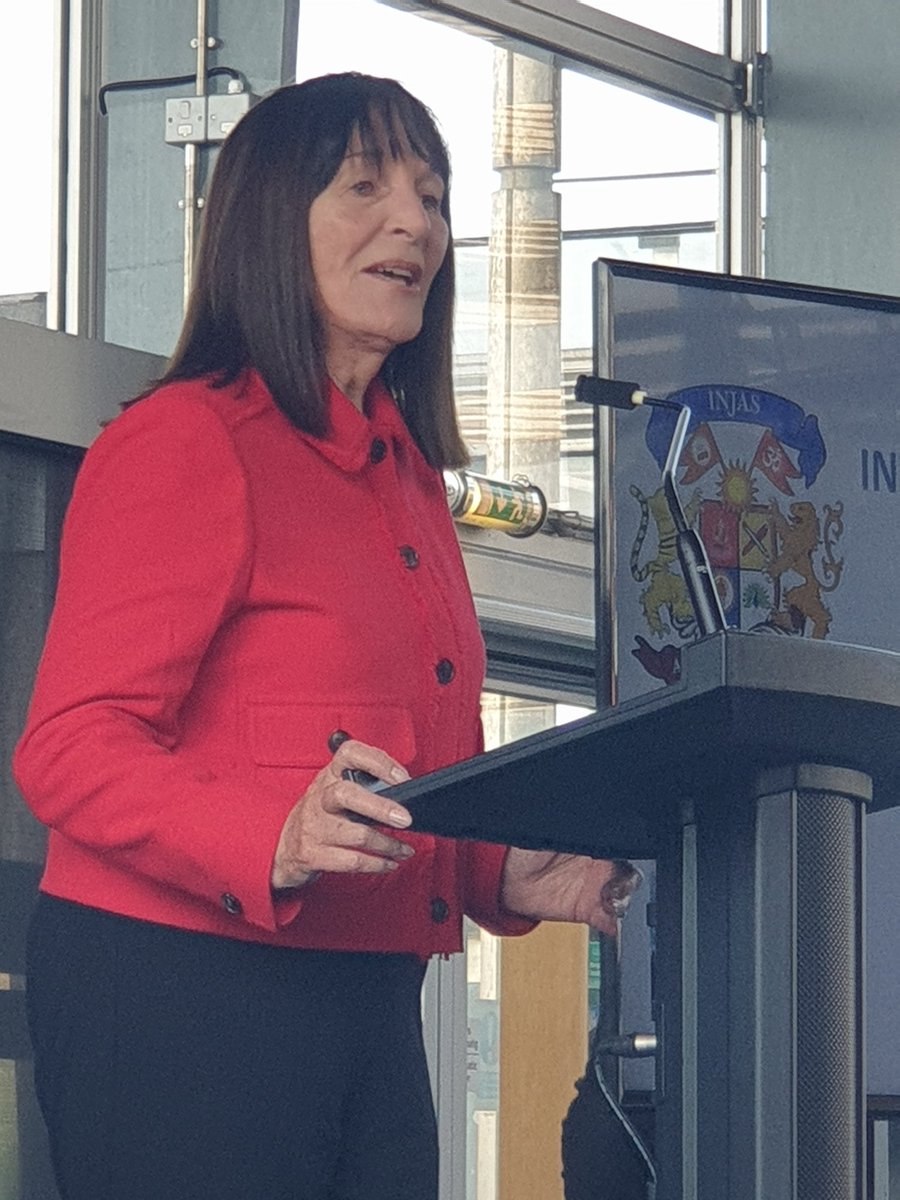 Julia Morley at the senedd