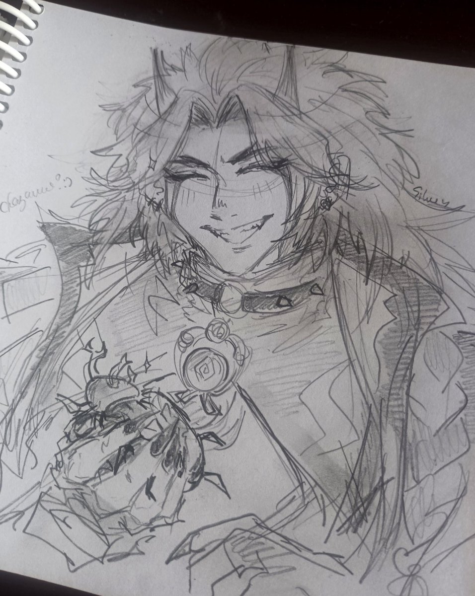 🪲💕

#Genshinlmpact 
#ittoarataki 
#sketch #Fanarts