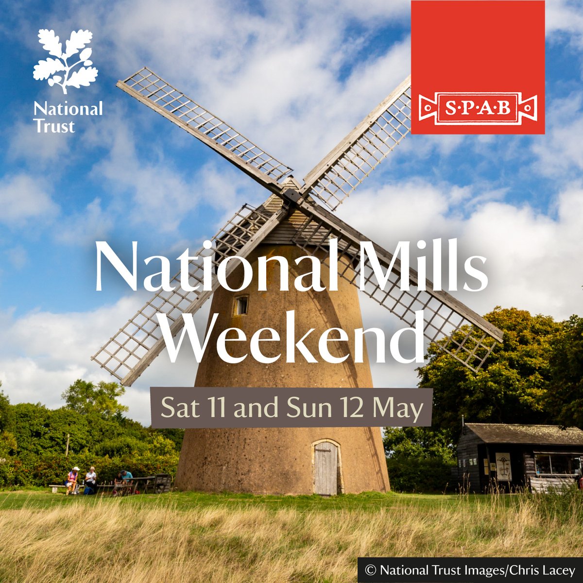 To celebrate @SPAB1877 #NationalMillsWeekend, #BembridgeWindmill will be open both Saturday and Sunday this weekend (10.30am-5pm). Not only is it the last surviving windmill on the #IOW but it also has much of its original machinery. Plan a visit here: bit.ly/NTIOWBW