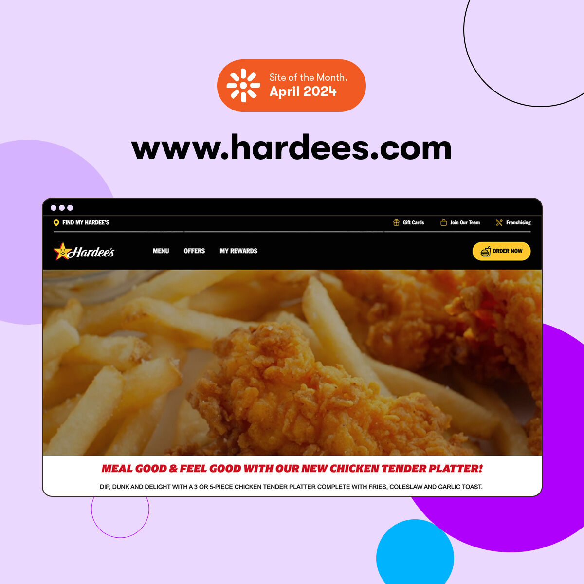 🍔 Site of the Month: @Hardees, deliciously revamped through the culinary collaboration of CKE Restaurants and Sagepath 

Sink your teeth into all our Site of the Month winners 👉 link.kentico.net/4a5xPqA

#SiteOfTheMonth #digitaltransformation #DXP #CMS