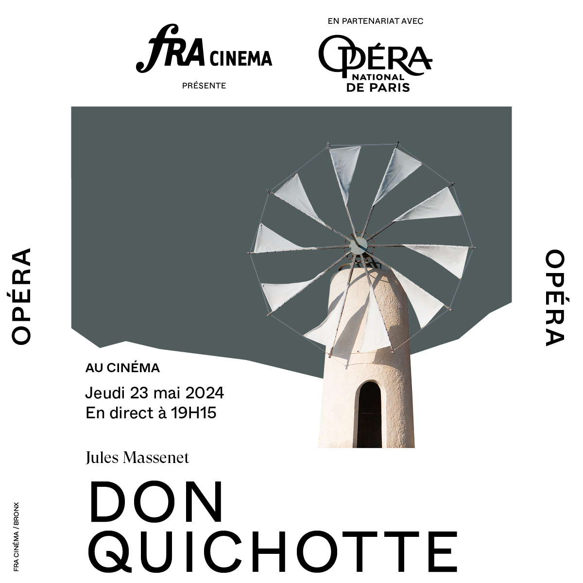 L'Opéra Don Quichotte de Jules Massenet fait son grand retour sur la scène de l'Opéra de Paris après deux décennies sans être joué. Rejoins-nous le 23 mai pour revivre les moments emblématiques de cette histoire intemporelle, diffusés en direct dans les cinémas CGR !