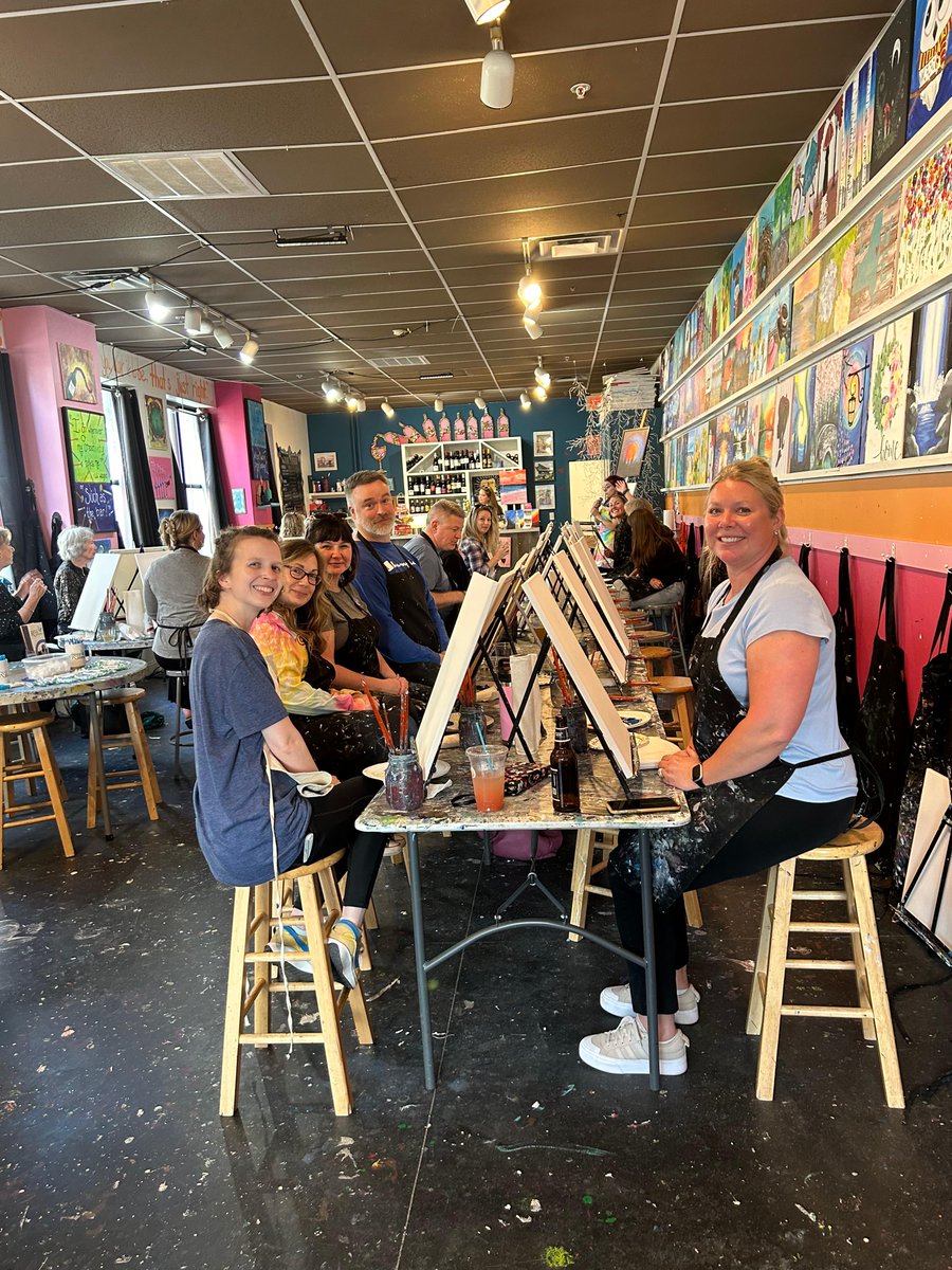 Thank you to everyone who came to the Annual Paint & Sip fundraiser at Saratoga Paint & Sip in celebration of Mental Health Awareness Month! 

Paint & Sip 2024 Photo Gallery: riseservices.org/paint__sip_202…

#MentalHealthAwareness #CreatingCommunity #SupportingSuccess