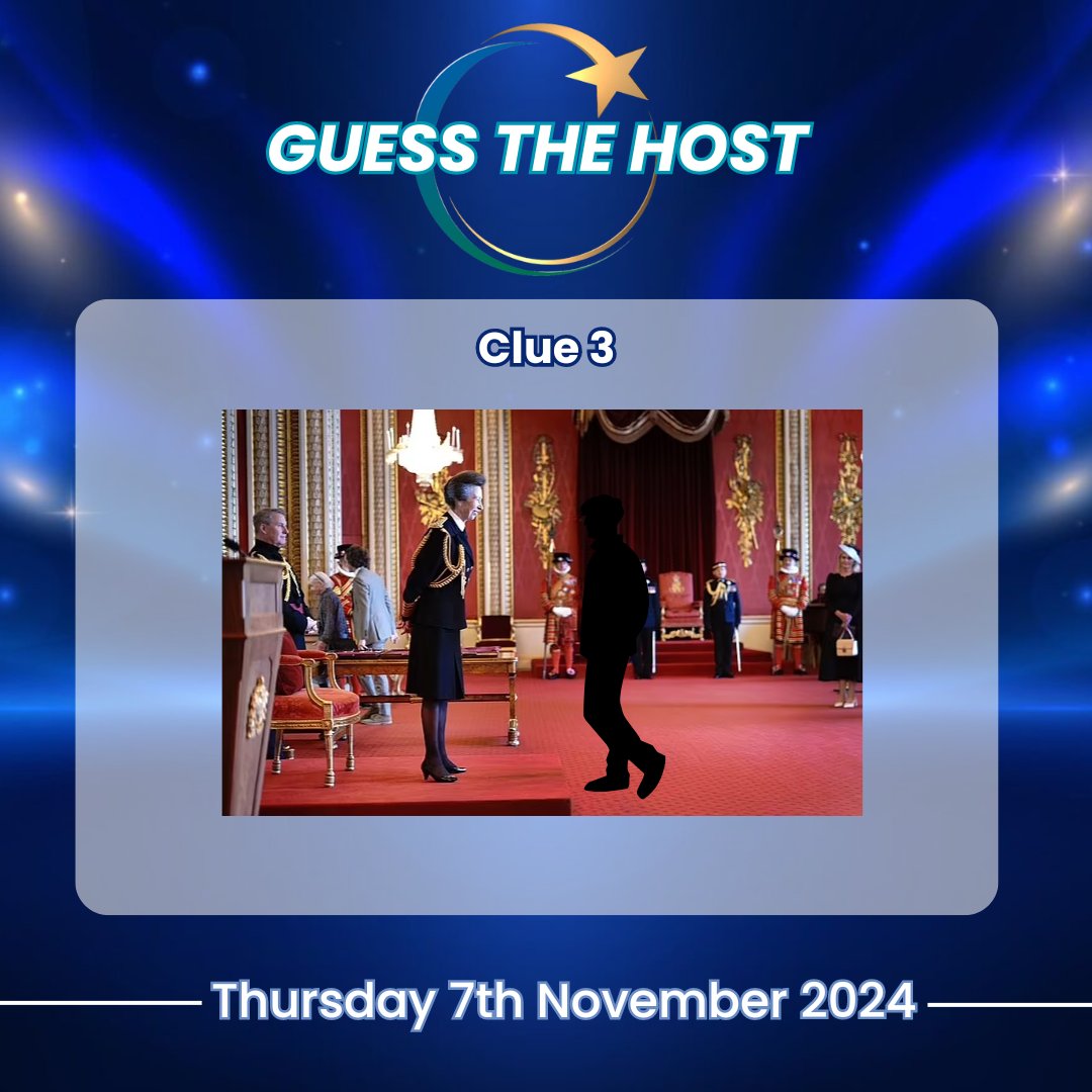 Does our third clue give it away? Who could our guest host for the 2024 Charity Awards be🤔? You have until next Thursday to guess correctly🤩. #CharityAwards #GreenhamTrust #GuessTheHost