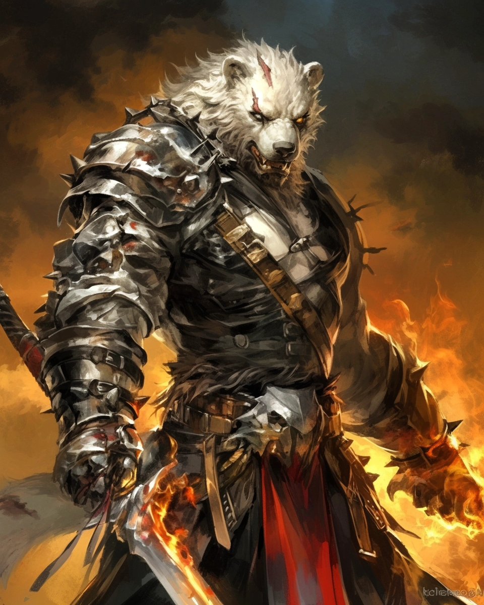 WildAiBears's tweet photo. #guildwars2 Kodan
#ai #aiart #aimen #gaymen #aiartcommunity #aibears #bear #furryai #furryaiart #polarbear #midjourney #midjourneyv6 #nijiart #niji #nijiv6 #kodan https://t.co/2kNdV1urYN