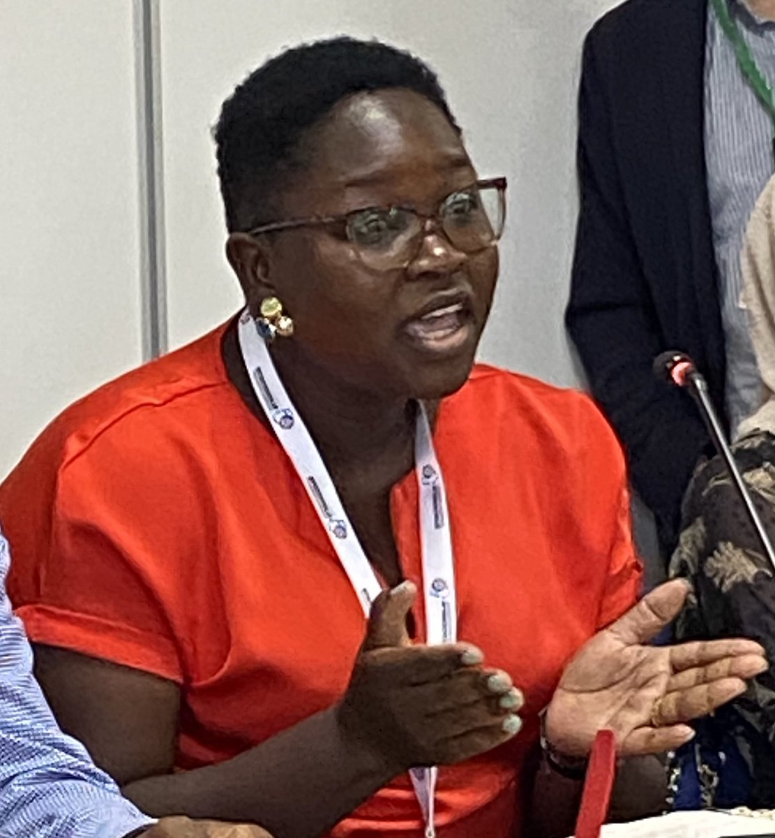 Sharing the #Kenya experience <a href="/nerima_annet/">Annet Nerima</a> <a href="/thekhrc/">KHRC</a> says out of every 10 shillings collected in tax, 7 goes to repaying public debt #humanrightseconomies #2024UNCSC #PactForTheFuture