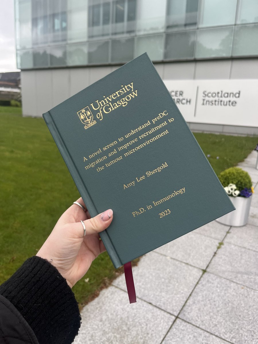 Excited to add this wee thesis to my book shelf! 🥹