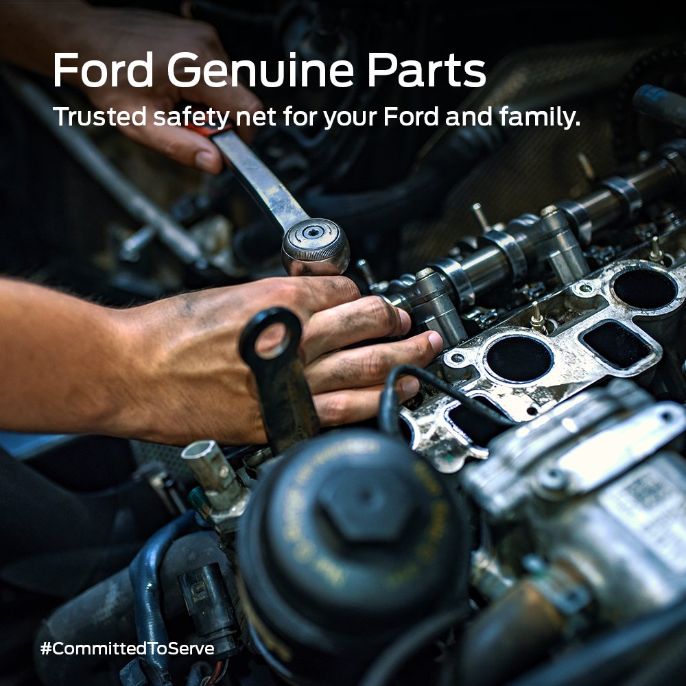 At Ford, we're dedicated to protecting what matters most: you and your family. Always opt for Ford Genuine Parts, available at your nearest Ford Authorized Distributor across India.

#CommittedToServe
