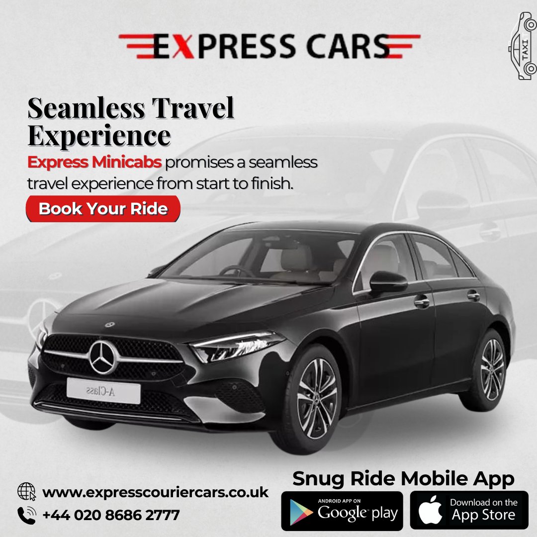 expresminicabs's tweet photo. Sit back, relax, and enjoy the ride. Express Minicabs promises a seamless travel experience from start to finish.
 .
Book Now: https://t.co/gbRJ2TAFS7
. 
Call Now: 020 8686 2777
 . 
Download The Sung Ride App
 . 
#SeamlessTravel #ExpressMinicabs #HassleFreeJourney #CroydonTaxis https://t.co/lQuJvUn8o8