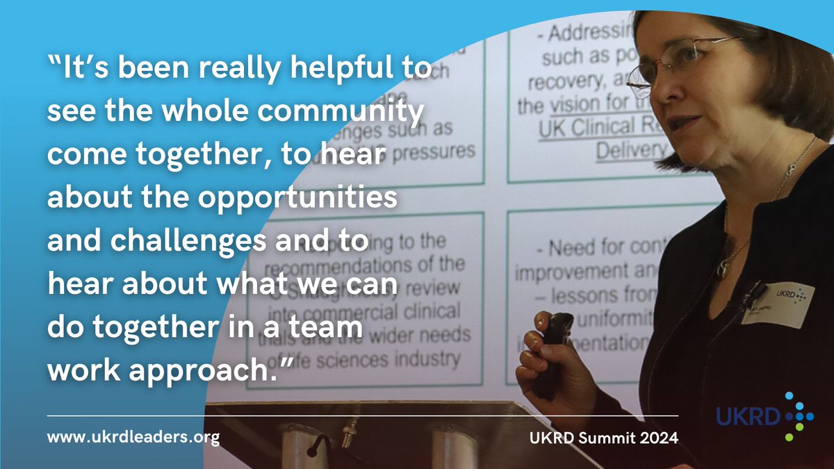 One of the biggest benefits of the UKRD Summit is getting people together to connect and collaborate in person. At our recent Summit event, @LucyChappell2 highlighted this after her opening presentation to delegates. 🙌 @DHSCgovuk @NIHRresearch