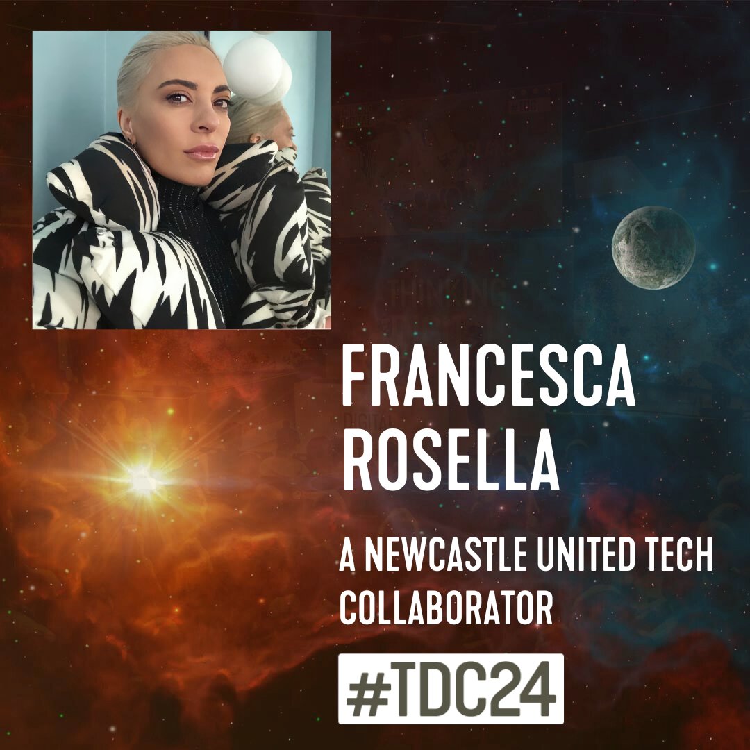 FINAL SPEAKER! Just a few weeks ago in mid-April came the viral news of a remarkable collaboration between @NUFC , the @RNID (Royal National Institute for Deaf People) and TDC22 speaker @ Francesca Rosella of @CuteCircuit. 🧵