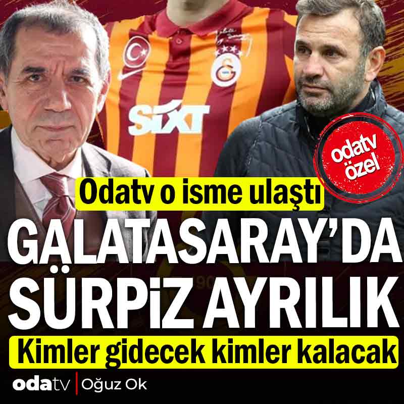 Odatv o isme ulaştı: Galatasaray'da sürpriz ayrılık... Kimler gidecek kimler kalacak

#Odatvözel
odatv.com/spor/galatasar…