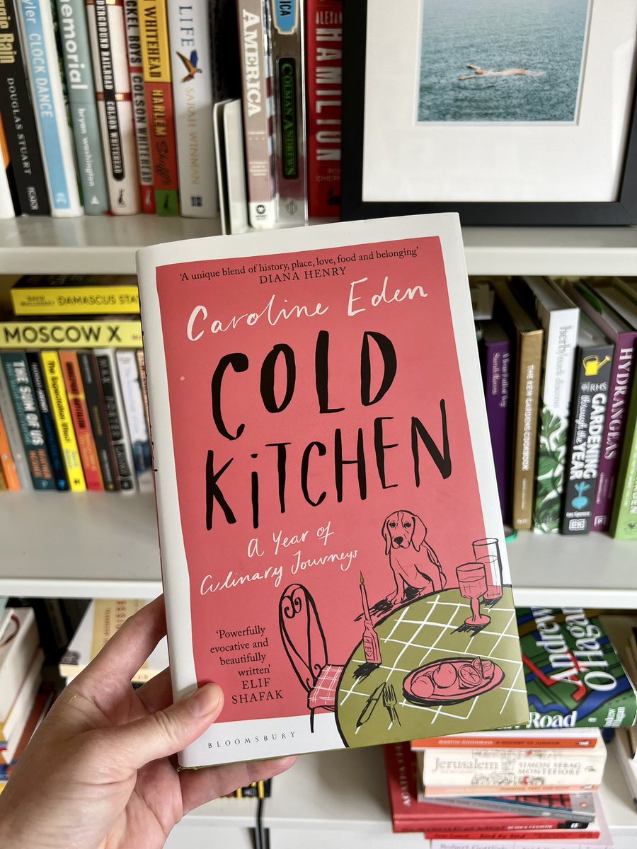 Happy publication day to @edentravels, whose brilliant memoir COLD KIITCHEN: A YEAR OF CULINARY JOURNEYS starts in Uzbekistan and ends in Ukraine. So looking forward to raising a glass at Caroline’s launch later 🥂 💁‍♀️