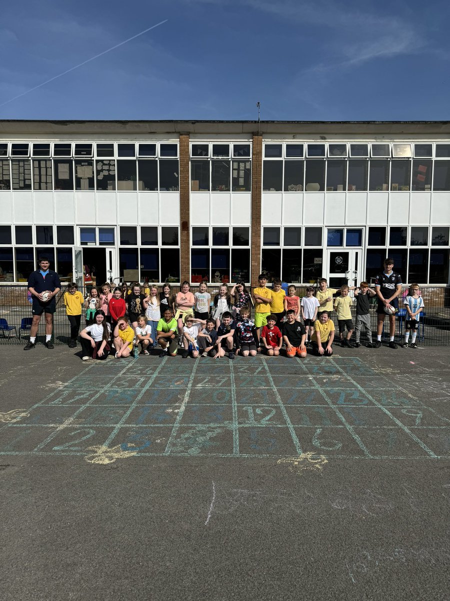 Lovely morning of sunny rugby @Cornelips001☀️🏉 Cynffig’s rugby leaders Lloyd and Reggie led the session with great maturity and confidence👏🏻 Smiles on faces with plenty of skills on show is what it’s all about, see you next week!🙌🏻