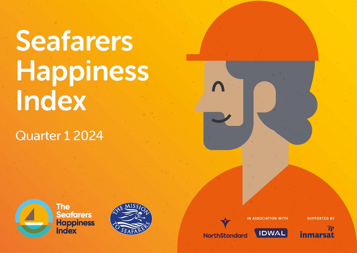Our Q1 2024 Seafarers Happiness Index highlights continued concerns over the well-being and happiness of #seafarers. Read the full report here: seafarershappinessindex.org/wp-content/upl…