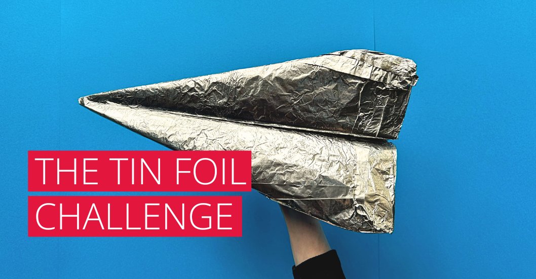 Inspired by one of the genius spoof invasion deception tactics used during D-Day, where aluminium foil was dropped from Lancasters, we’ve launched our Tin Foil Aeroplane Challenge to mark the 80th anniversary of #DDay rafbf.org/news-and-stori… #OperationTinFoil #OperationTaxable