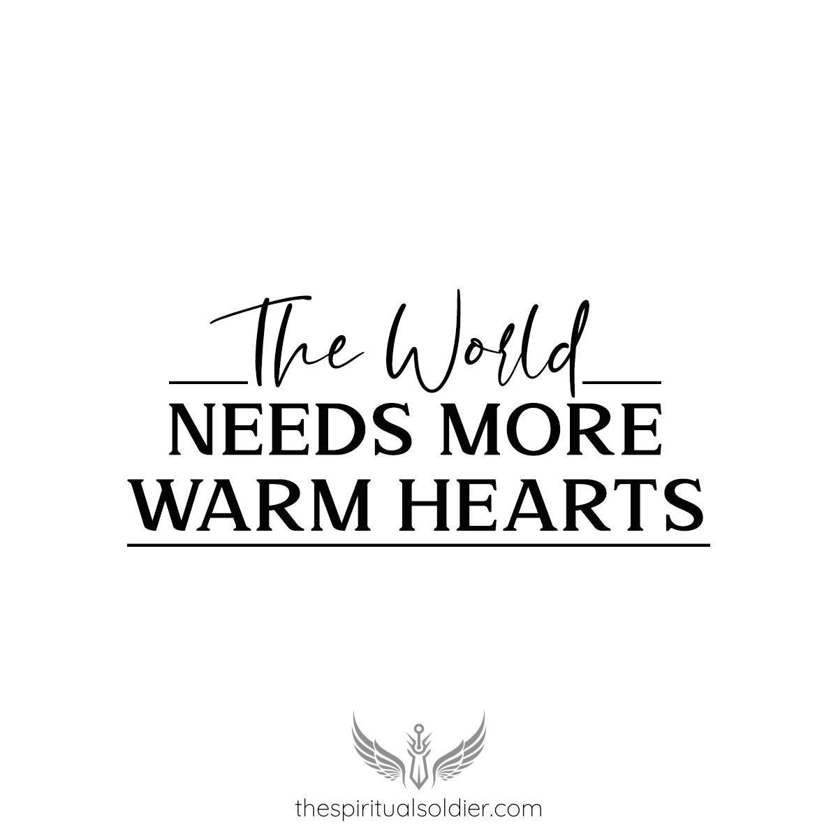 The world needs more warm hearts.

#drlepora #spiritualSoldier #SpreadLove #KindnessMatters #BeKind #ShareJoy #LoveWins #ActsOfKindness #Compassion #Empathy #PositiveVibes #KindnessIsContagious #SpreadPositivity #ChooseKindness #RandomActsOfKindness