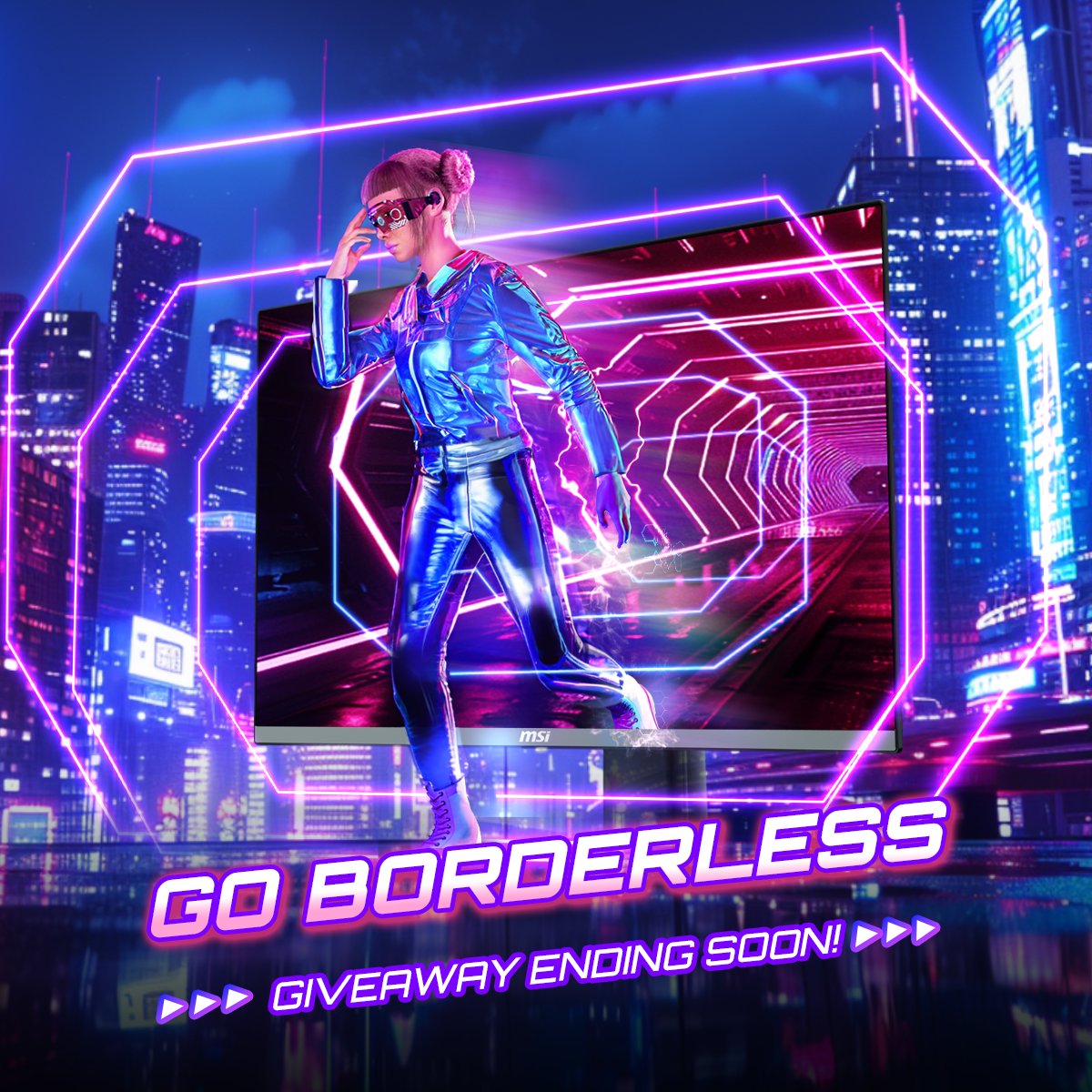 With MSI QD-OLED, you'll break through the boundaries between reality and virtuality, experiencing the ultimate gaming feast! And hey, don't miss our giveaway. Join Now👉 msi.gm/Go-Borderless-T #MSIGoBorderless #MSIGoBorderlessWithMiq