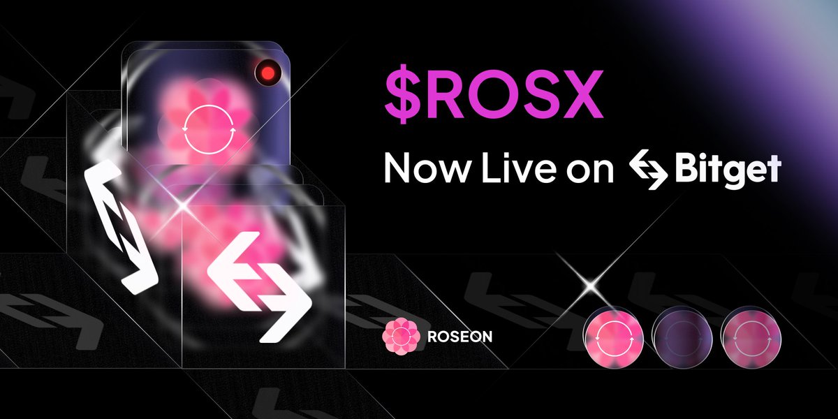 RoseonExchange's tweet photo. The moment you've been waiting for has arrived!
$ROSX trading is now live on @bitgetglobal π₯
π Trade NOW: https://t.co/lKDc4OHvOD
Also donβt forget to join and grab a share of 2M+ $ROSX: https://t.co/yUlRScQ6IR
#ROSXlistBitget #Roseon #Bitget #Altseason2024 https://t.co/vHHALYQYsm
