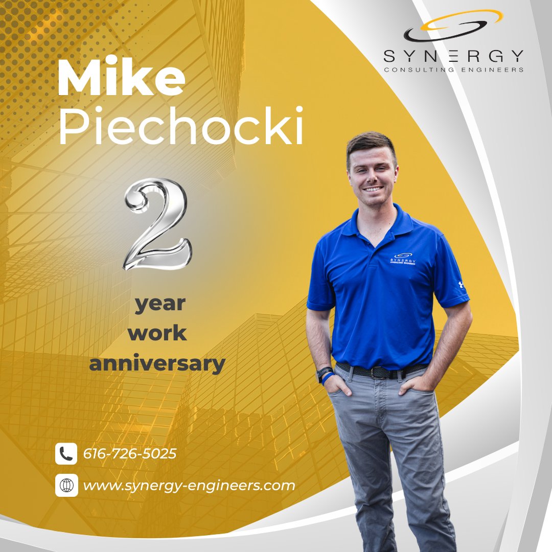 SynergyEngineer's tweet image. 🎉 Time flies when you&apos;re making a difference! Today, we celebrate Mike Piechocki&apos;s fantastic journey as he marks his 2-year work anniversary with us. 🌟

 #WorkAnniversary #TwoYearsAndCounting #TeamAppreciation
