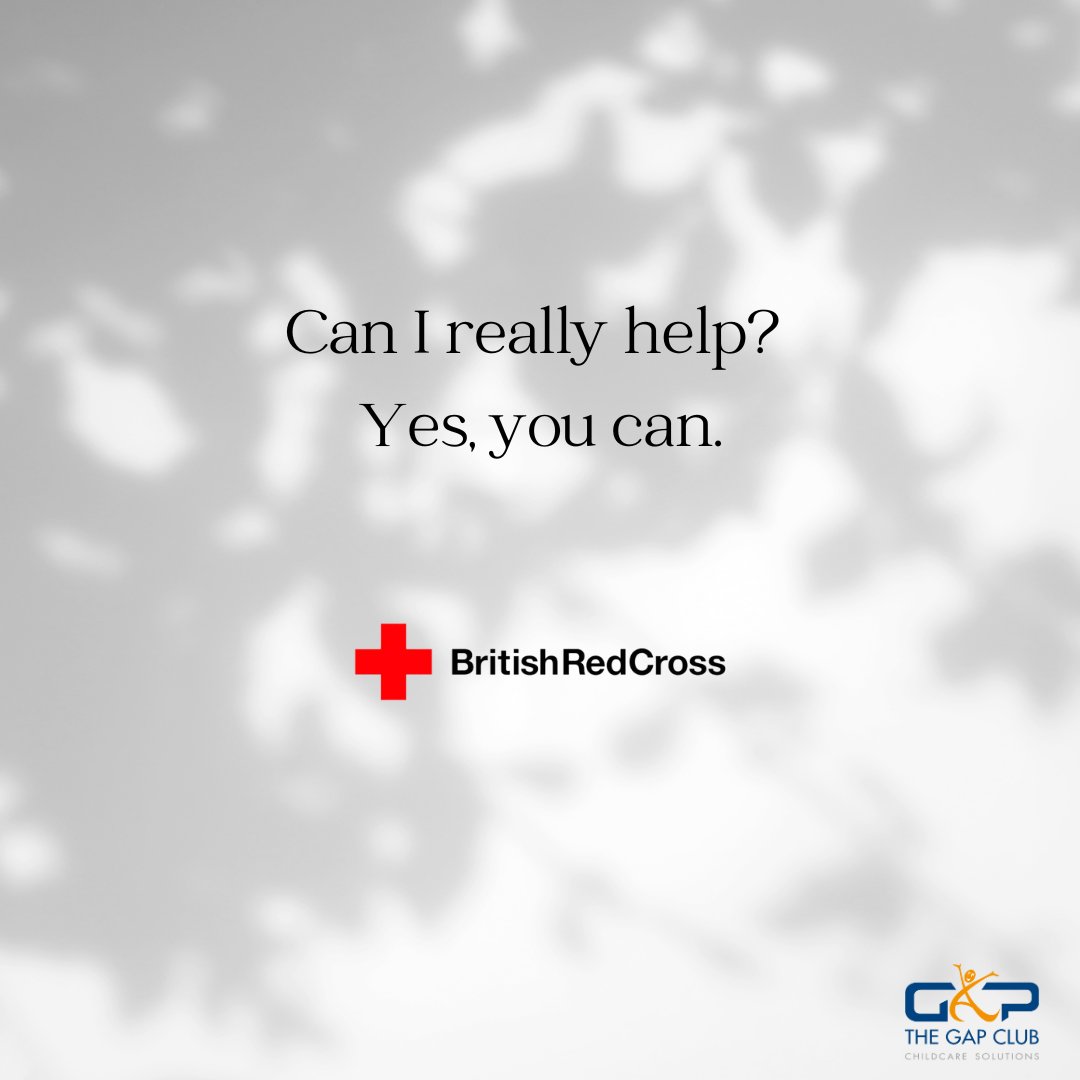 This week brings awareness to the Red Cross, whose donations help those all over the world who cannot help themselves, they supply support and aid to countries going through a humanitarian crisis. redcross.org.uk

#BritishRedCross #childcare  #TGC