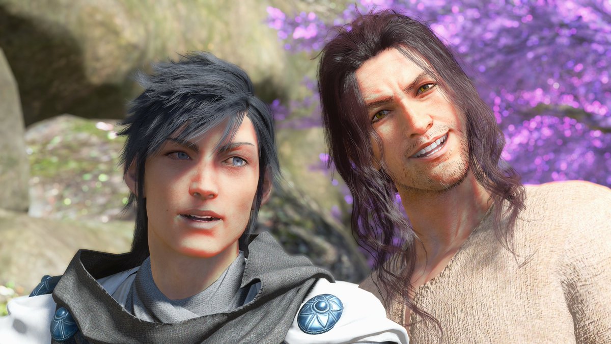 Nsept0403's tweet image. ソム誕、兄弟写真残り～。

残りと言うか、ポーズが決まらず時間かかった…。

#HBDsomnus #ソムヌス誕生日2024 #FF15
#アーデン