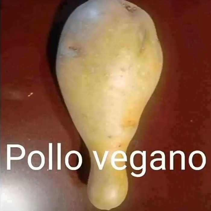 KFC_ES's tweet photo. pollo vegano https://t.co/9ZvqW3fQdj